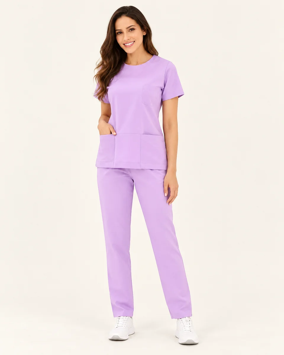 Scrub cuello redondo · AF-12-B