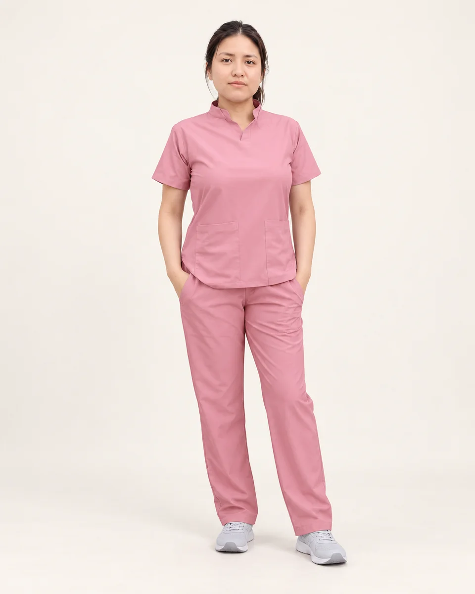 Scrub cuello Mao abierto · AF-16-A