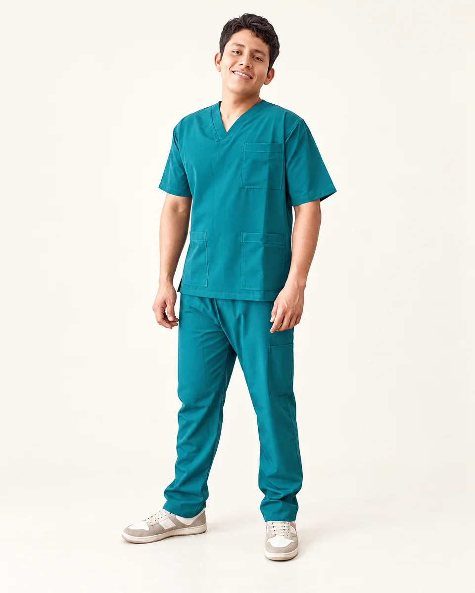 Scrub básico cuello en V · AF-17-A