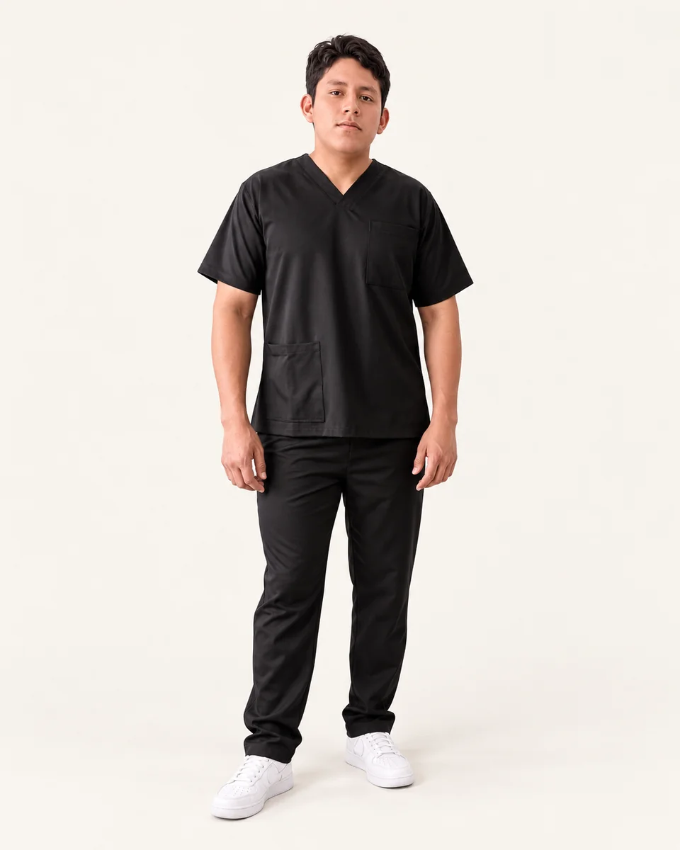 Scrub básico cuello en V · AF-21-A