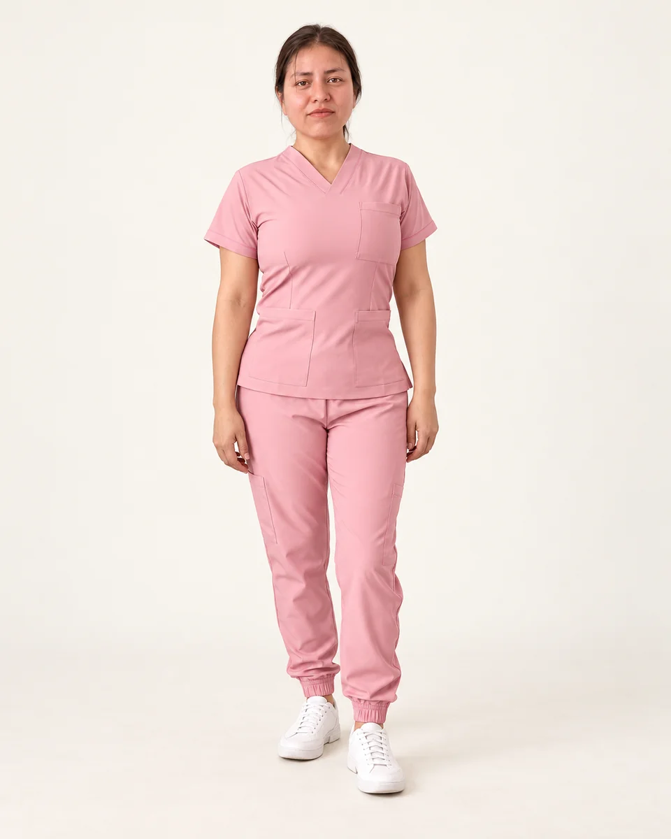 Scrub cuello básico en V · AF-21-B